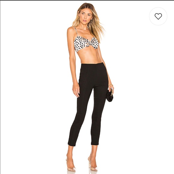 Lovers + Friends Pants - Lovers + Friends Liam Pant in Black